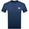 THE NORTH FACE THE NORTH FACE SIMPLE DOME T SHIRT NAVY