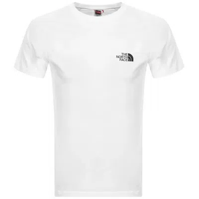 THE NORTH FACE THE NORTH FACE SIMPLE DOME T SHIRT WHITE
