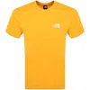 The North Face Simple Dome T Shirt Yellow