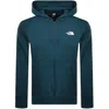 The North Face Simple Dome Zip Hoodie Blue In Blue
