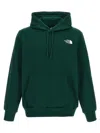 The North Face Hooded Sweater With Ribbed Cuffs And Hem In Green