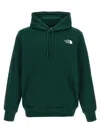 The North Face Hooded Sweater With Ribbed Cuffs And Hem In Green