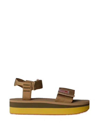 The North Face Skeena Platform Sandals In Neutral