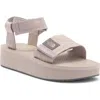 The North Face Skeena Platform Sport Sandal In Moonstone Grey/smoked Pearl