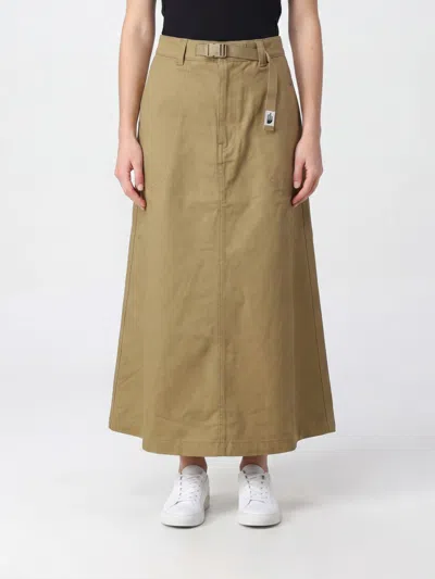The North Face Skirt Woman Color Brown In Green