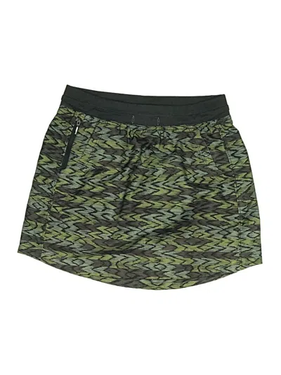 Pre-owned The North Face Skort In Green