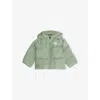 The North Face Slate Moss Baby North Fleece-lined Down Jacket 3-24 In Green