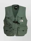 The North Face Sleeveless Mesh Buckle Front Pockets Jackets