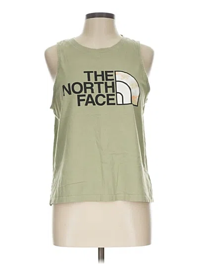 Pre-owned The North Face Sleeveless T-shirt In Green