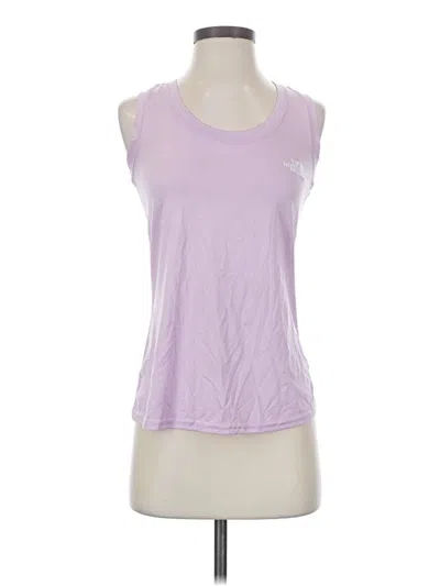 Pre-owned The North Face Sleeveless T-shirt In Purple