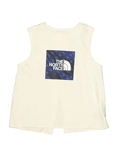 Pre-owned The North Face Kids' Sleeveless T-shirt In White
