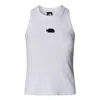 The North Face Ribbed Texture Slim Tank Top In Tnf White