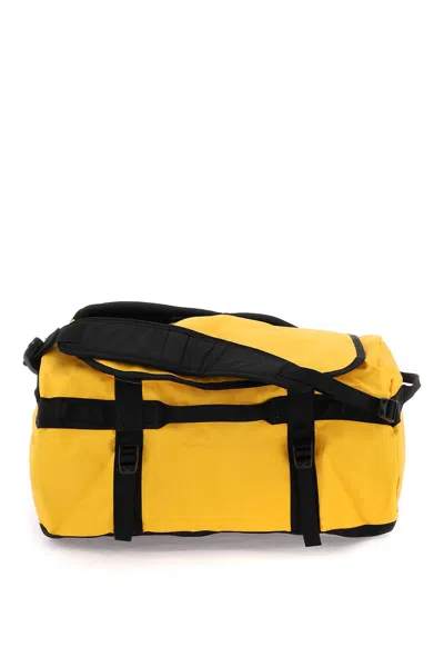 The North Face Small Base Camp Duffel Bag In Summit Gold Tnf Black (yellow)