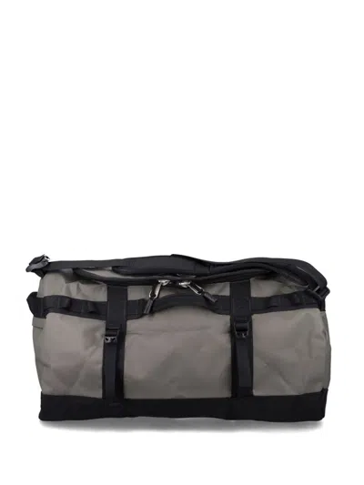 The North Face Small Base Camp Duffle Bag In Green/black