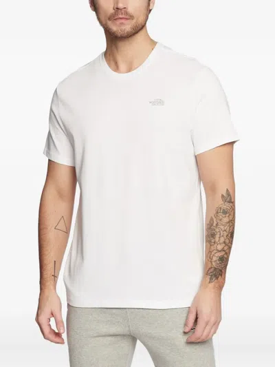 The North Face Small-logo Cotton T-shirt In White