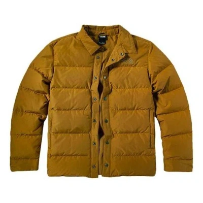 The North Face Snow Down Mid Layer Jacket 'brown'