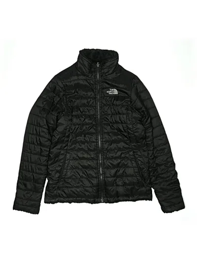 Pre-owned The North Face Kids' Snow Jacket In Black