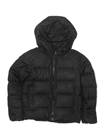 Pre-owned The North Face Kids' Snow Jacket In Black