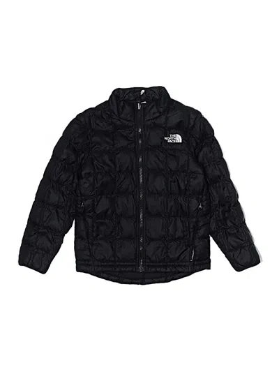 Pre-owned The North Face Kids' Snow Jacket In Black