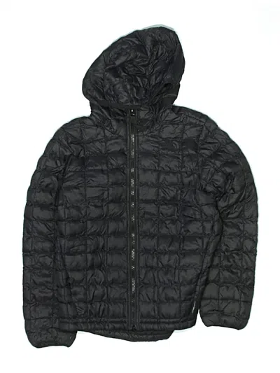 Pre-owned The North Face Kids' Snow Jacket In Black