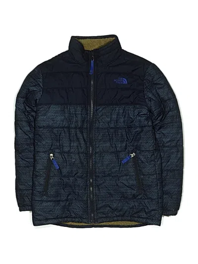 Pre-owned The North Face Kids' Snow Jacket In Blue