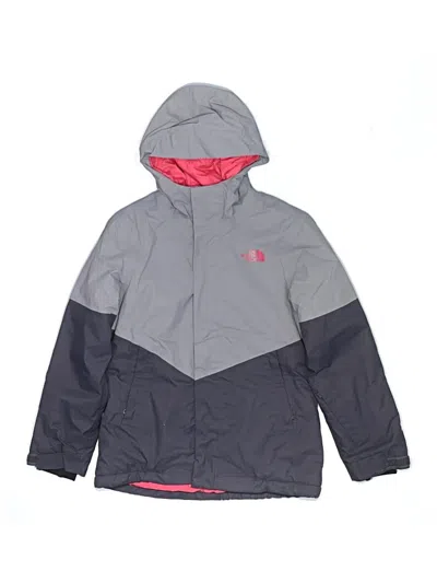 Pre-owned The North Face Kids' Snow Jacket In Gray