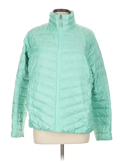 Pre-owned The North Face Snow Jacket In Green