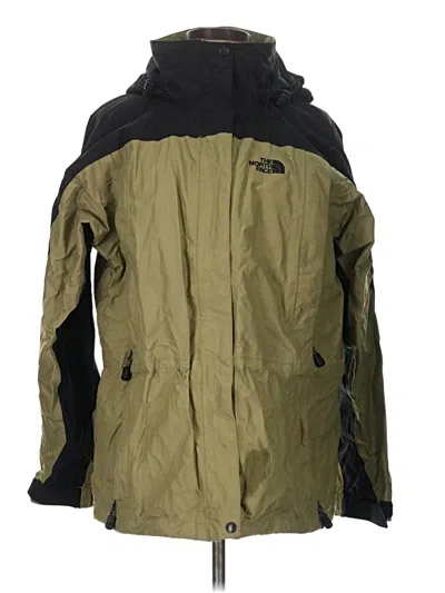 Pre-owned The North Face Snow Jacket In Green