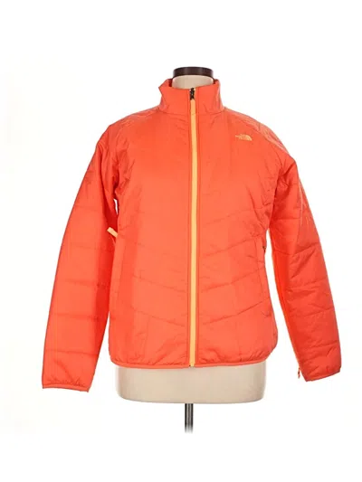 Pre-owned The North Face Snow Jacket In Orange