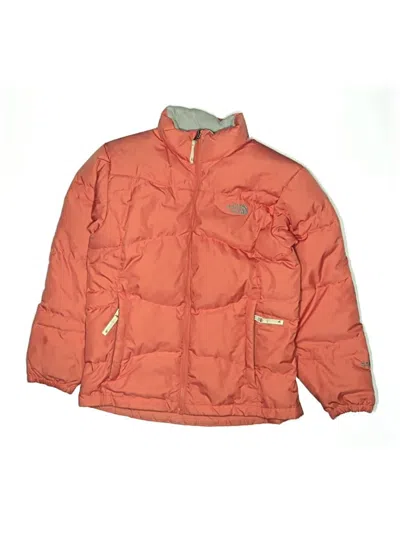 Pre-owned The North Face Kids' Snow Jacket In Orange