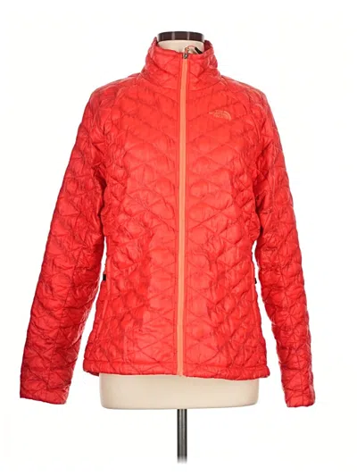 Pre-owned The North Face Snow Jacket In Red