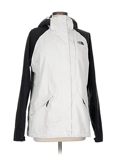 Pre-owned The North Face Snow Jacket In Silver