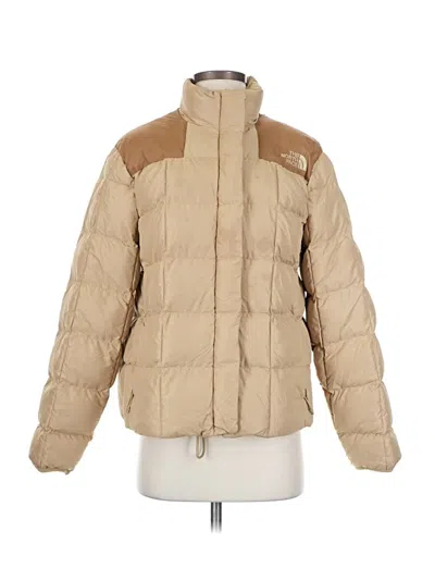 Pre-owned The North Face Snow Jacket In Tan