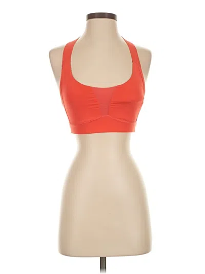 Pre-owned The North Face Sports Bra In Orange