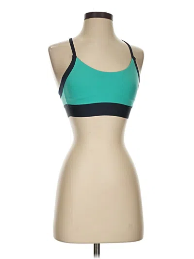 Pre-owned The North Face Sports Bra In Teal