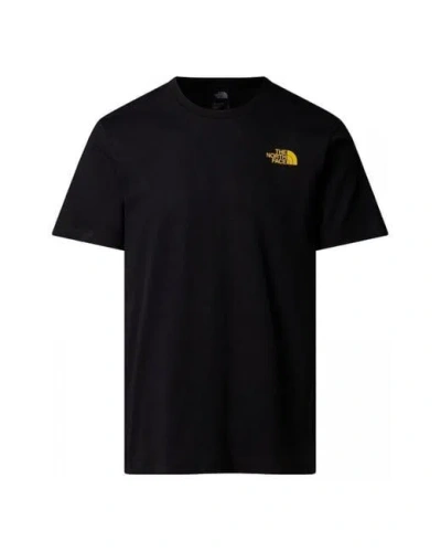 The North Face Ss Collage Tee In Gray
