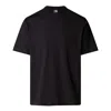 The North Face Ss Dome Relaxed Tee T-shirt In Black Cotton In Tnf Black