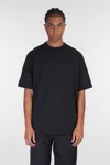 The North Face Ss Dome Relaxed Tee T-shirt In Black Cotton In Tnf Black