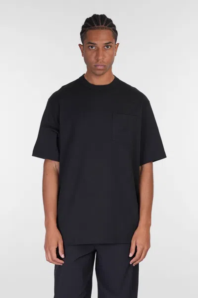 The North Face Ss Dome Relaxed Tee T-shirt In Black Cotton In Tnf Black