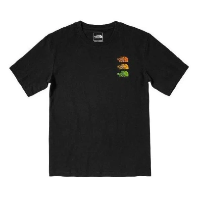 The North Face Ss21 Tri Logo Shirt 'black'