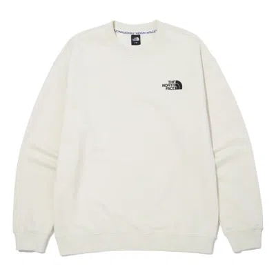 The North Face Ss22 Essential Ex Sweatshirt 'beige' In Metallic