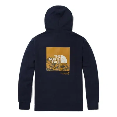 The North Face Ss22 Logo Hoodie 'navy'