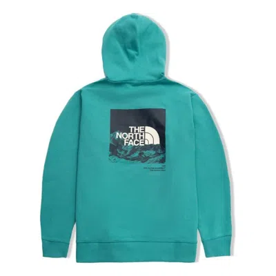 The North Face Ss22 Logo Hoodie 'teal'