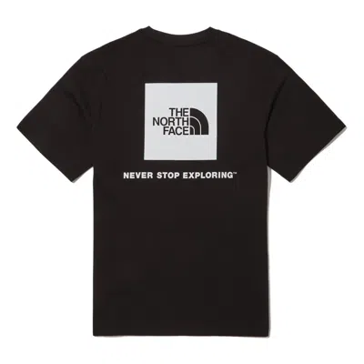 The North Face Ss22 Nse Box Logo T-shirt 'black'