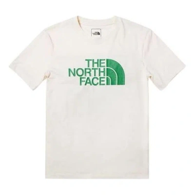 The North Face Ss23 Logo T-shirt 'beige' In Neutral