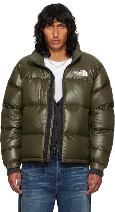 The North Face Ssense Exclusive Khaki 1996 Retro Nuptse Down Jacket In 39b New Taupe Green