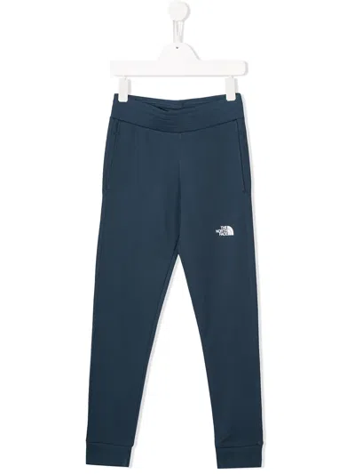 The North Face Kids' Straight Leg Trousers In Blue