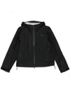 The North Face Streamlined Parka With Silhouette And Practical Features In Black