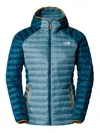 The North Face W Bettaforca Lt Down Hoodie In Azul