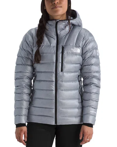 The North Face Summit Breithorn Hooded Coat In Gray